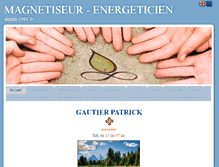 Tablet Screenshot of magnetiseursudouest.com